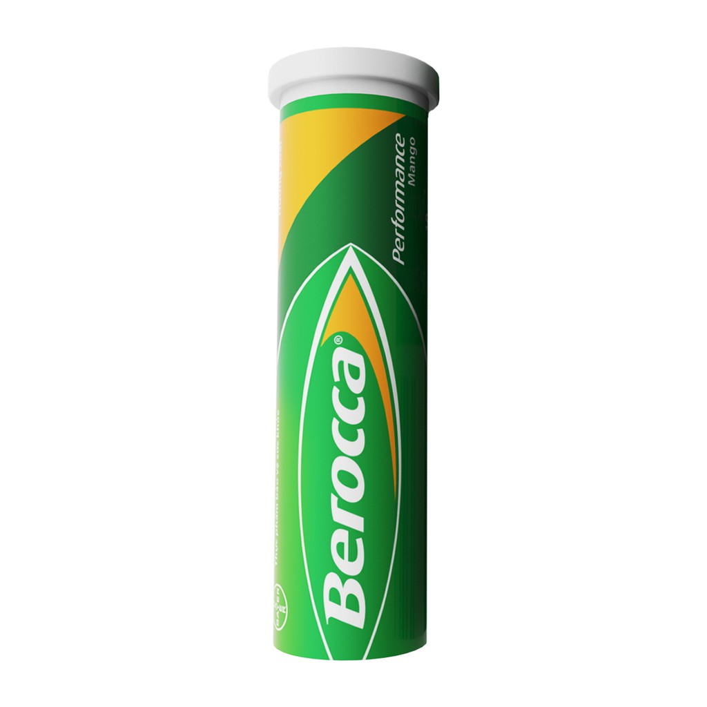 Viên sủi bổ sung Vitamin Berocca Performance Mango 10 Viên