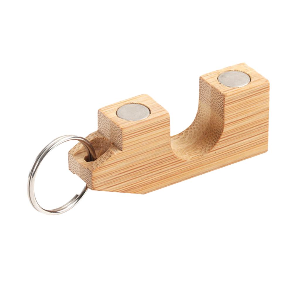 Waterproof Fishing Tackle Box Tray + Wooden Magnetic Fly Fishing Rod Holder