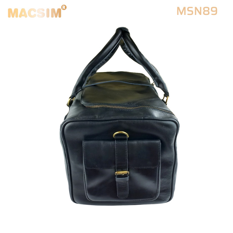 Túi Da Thật Du Lịch Macsim MSN89 – Da Bò Nguyên Miếng | Cổ Điển – Thủ Công – Chính Hãng