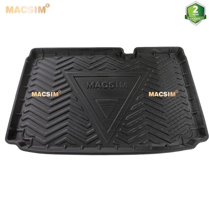 Lót cốp xe ô tô Ford Ecosport chất liệu TPV thương hiệu Macsim màu đen