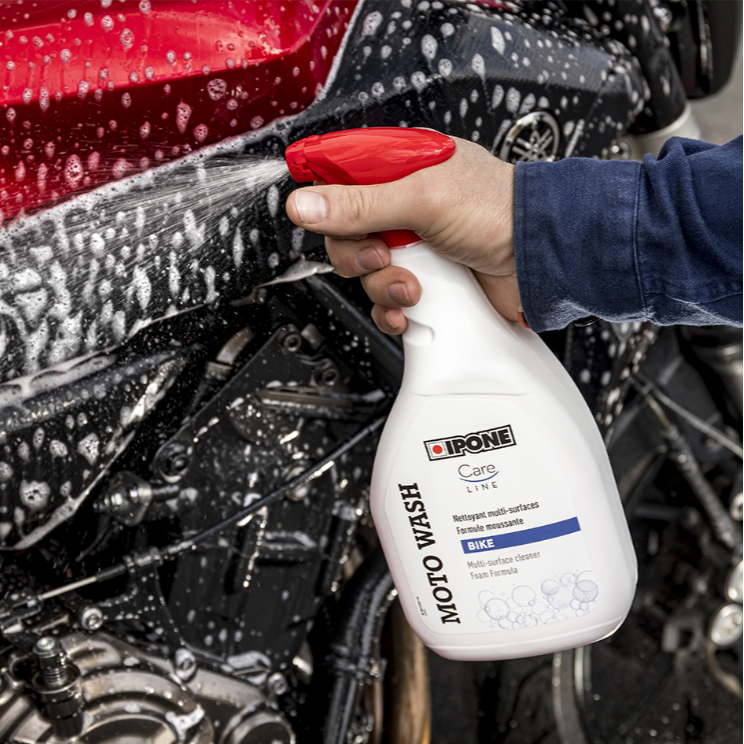 Nước Tẩy Rửa Xe Siêu Sạch Tạo Bọt Ipone Moto Wash (5L) - Hàng Chính Hãng