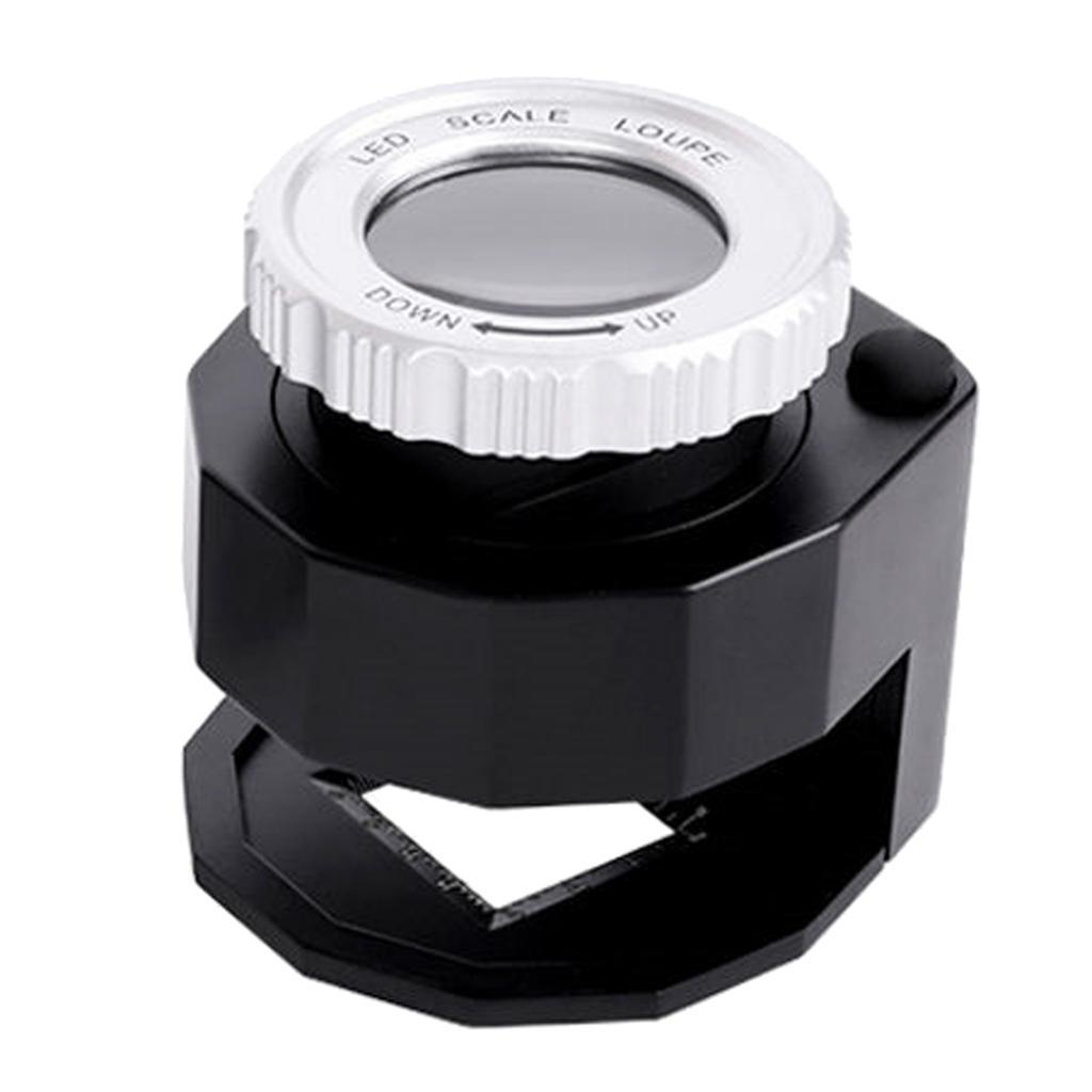 LED Light  Loupes  Currency  30x Magnification