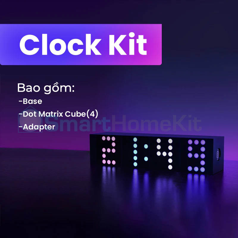 Đèn trang trí đa năng thông minh Yeelight Cube Smart Lamp, đồng bộ với màn hình 16 triệu màu gaming, đa hiệu ứng ánh sáng, gamesync, musicsyne, hỗ trợ matter/homekit - Hàng chính hãng