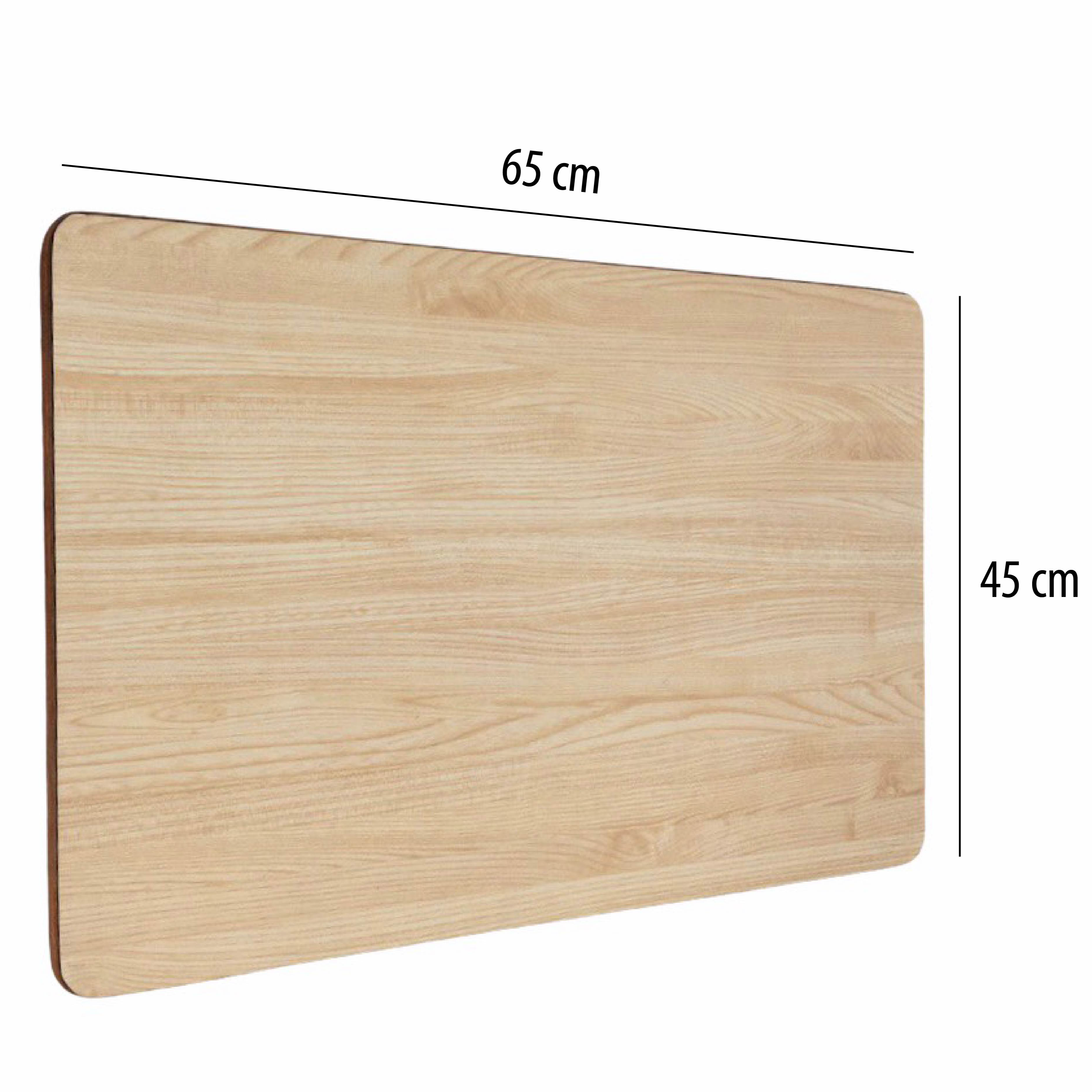 Mặt bàn gỗ đẹp, 70 x 50 cm, dày 22mm , Plywood Beech phủ Laminate chống trầy 2 mặt Plyconcept (Không kèm chân bàn)