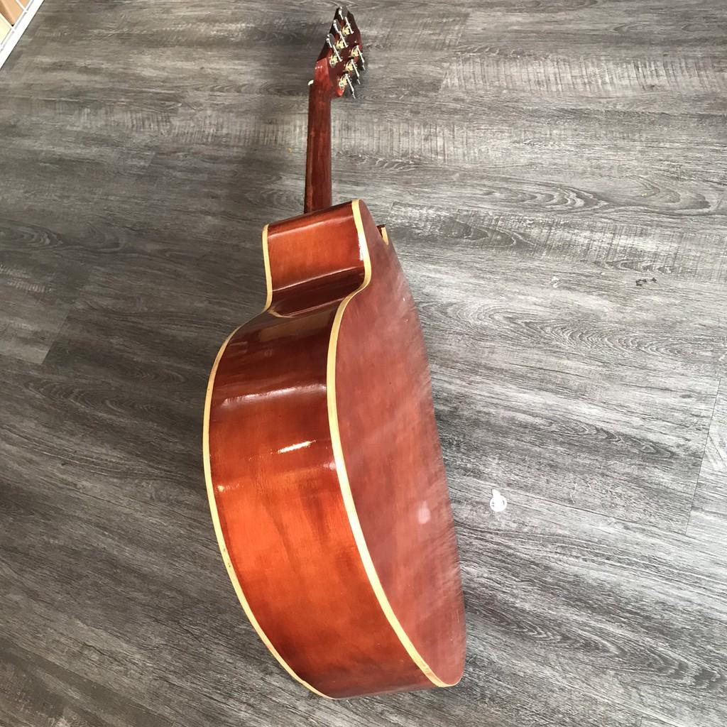 Đàn guitar SVA1 acoustic có ty màu gỗ - tặng bao da, capo và các phụ kiện khác