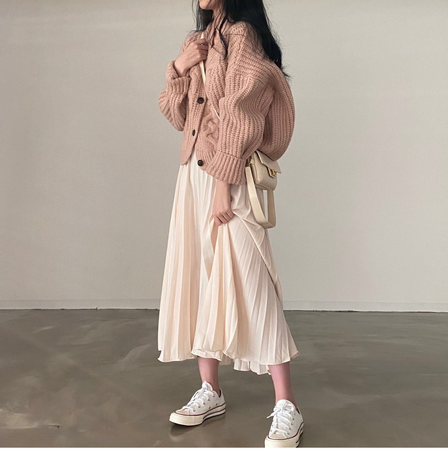 Áo khoác len cardigan ulzzang hàn quốc