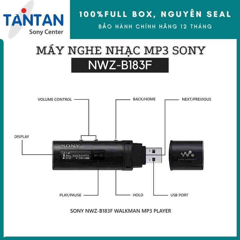 Máy Nghe Nhạc MP3 Sony NWZ-B183F | Hàng chính hãng