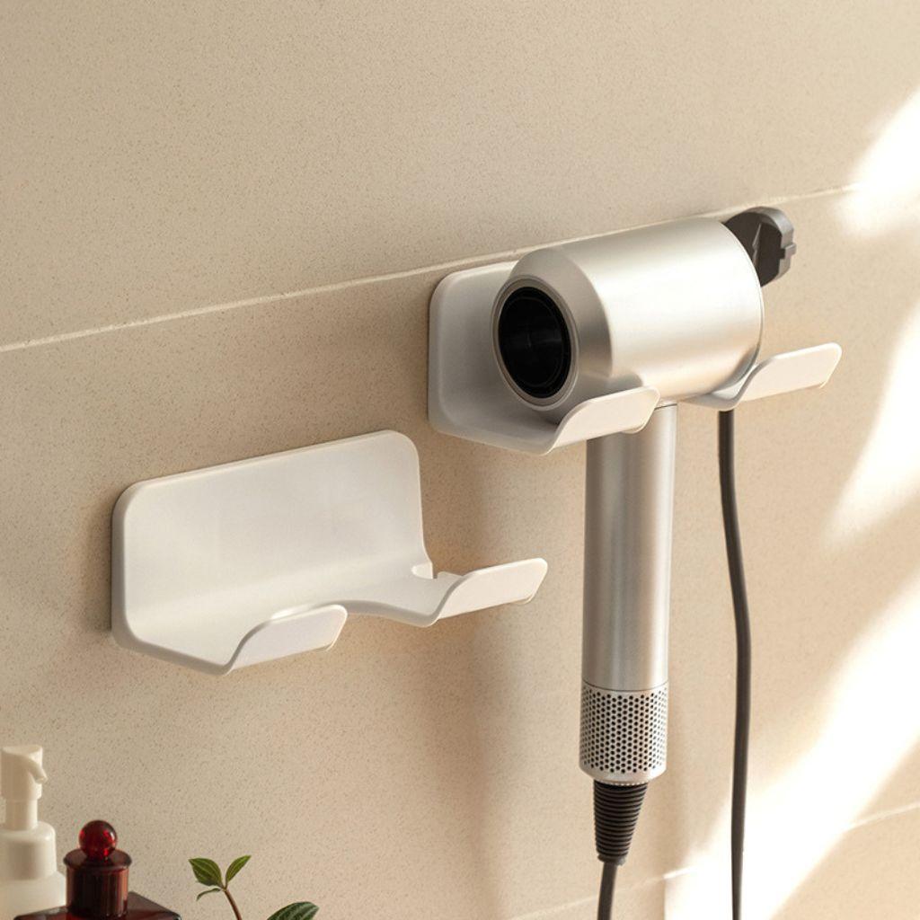 Kệ treo máy sấy nhà tắm tiện lợi giá đỡ máy sấy dán tường thông minh