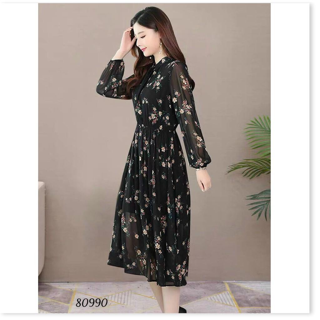 ĐẦM VOAN LỤA HOA DỰ TIỆC