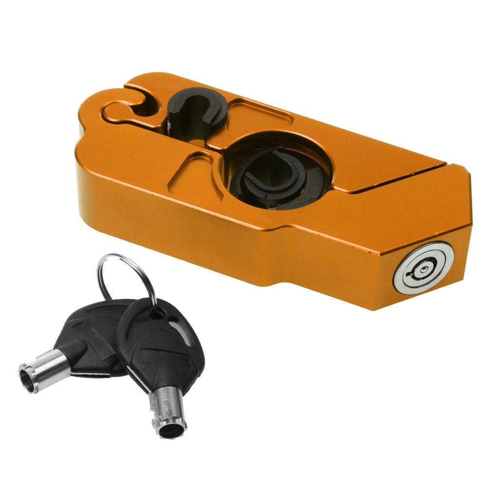 CNC Motorcycle Aluminum Handlebar Grip Brake Lever Throttle 2