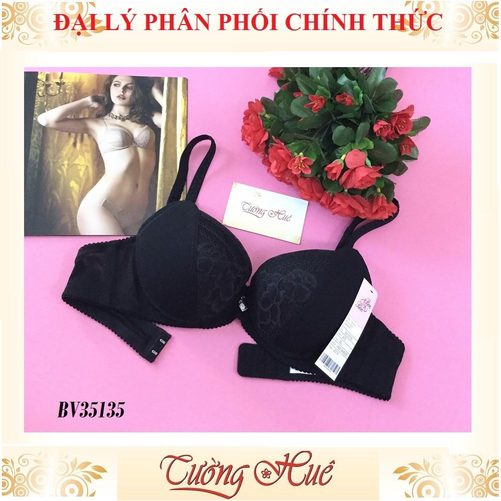 Áo lót nữ Bon Bon BV 35135 áo ngực mút dầy phối ren.