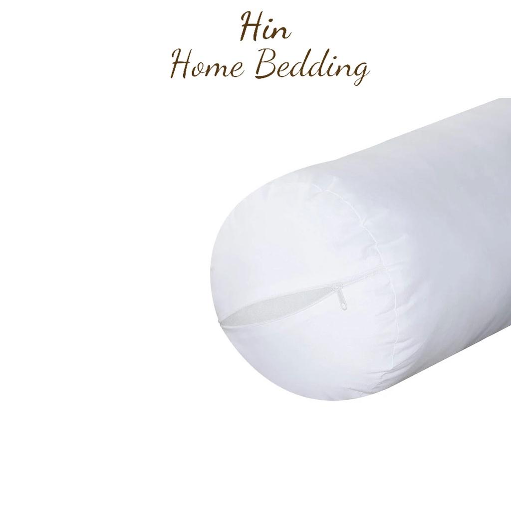 Gối Ôm Hin Home Bedding Gối Ôm Lông Vũ Ruột Gòn Bi  35x100 cm