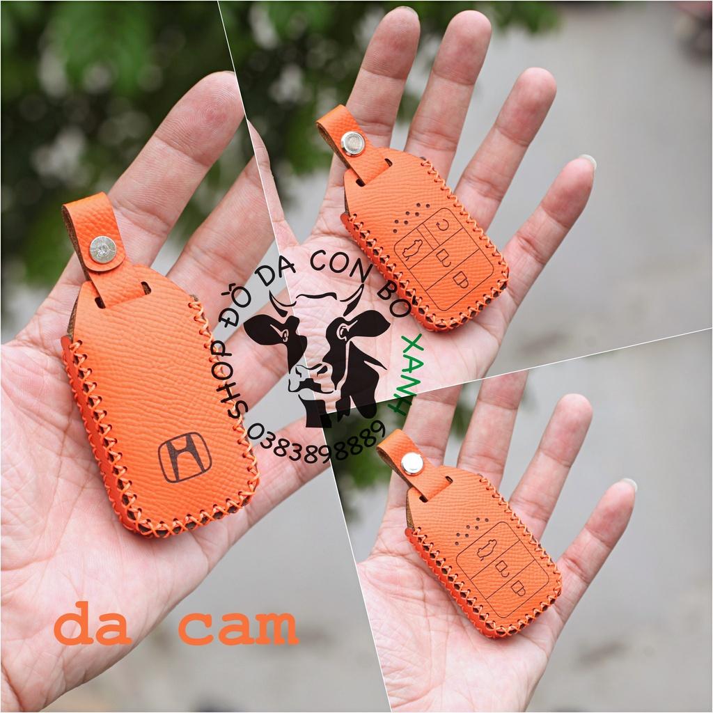 Bao da dành cho chìa khoá Honda City, CRV, CIVIC, ACCORD, CR-V handmade da thật 003