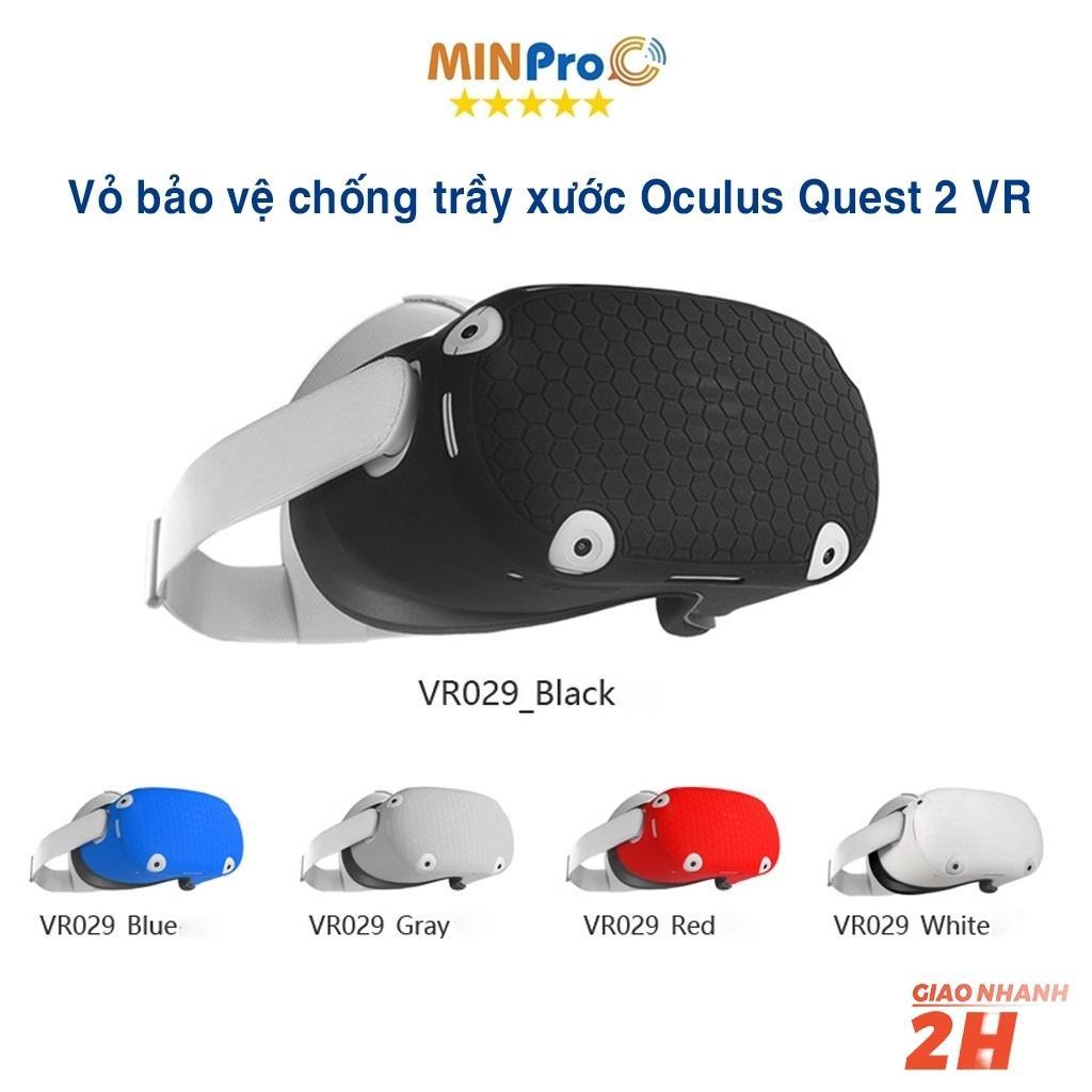 Vỏ silicon bảo vệ chống trầy xước cho kính thực tế ảo Oculus Quest 2 VR