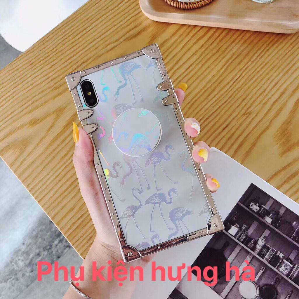 Ốp vuông hình con hạt đẳng cấp sang trọng dành cho dòng Ip 6,7,8 Plus/X,XS/XSMAX