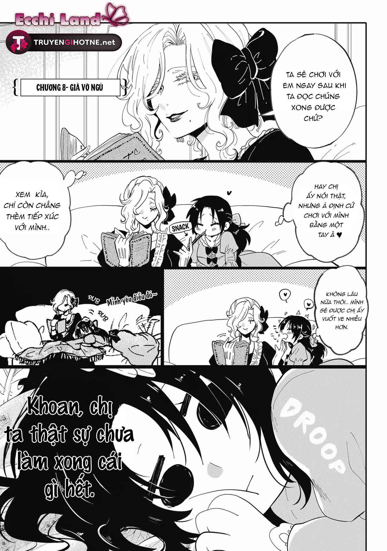 sự quyến rũ của nữ phản diện làm nữ chính cũng phải siêu lòng chapter 8 4