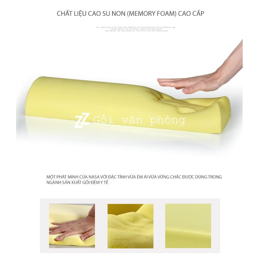 Gối ngủ bán nguyệt dài kê đầu, lưng, tập yoga, giảm cân ZURI PILLOW GLN02