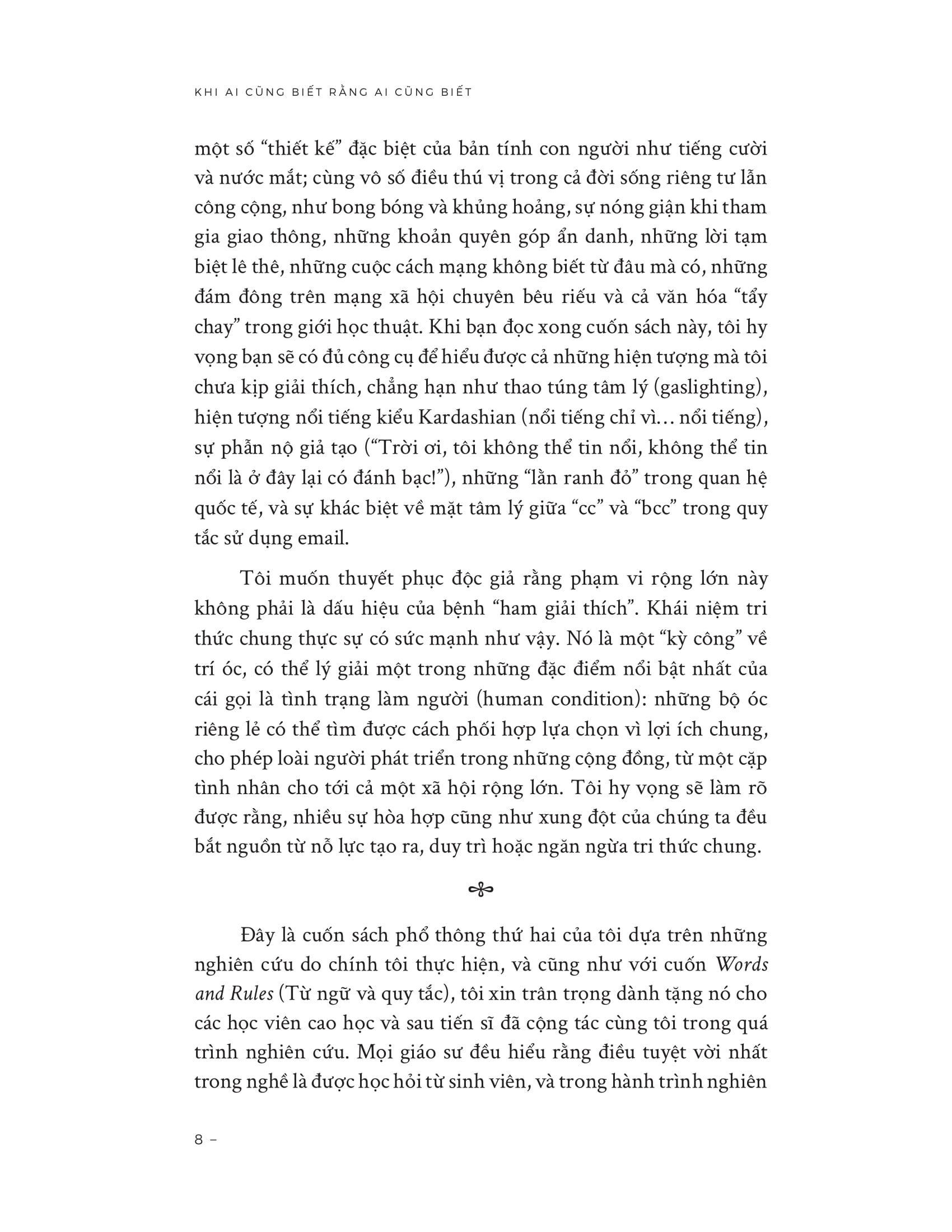 Sách - Khi Ai Cũng Biết Rằng Ai Cũng Biết - When Everyone Knows That Everyone Knows