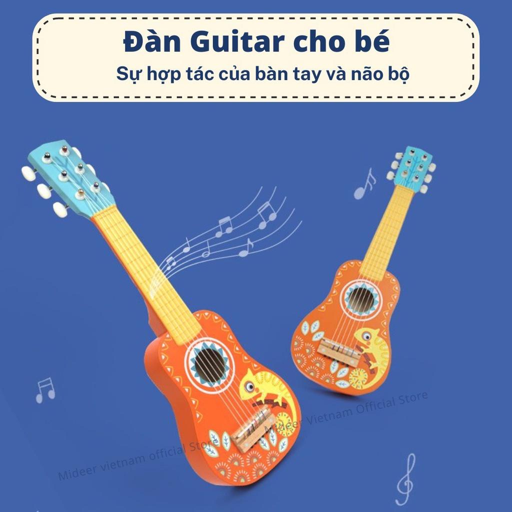 Đàn Guitar mini Mideer Guitar, Ukulele, Ghita nhỏ cho trẻ em, đồ chơi âm nhạc cho bé 2 3 4 5+ Tuổi