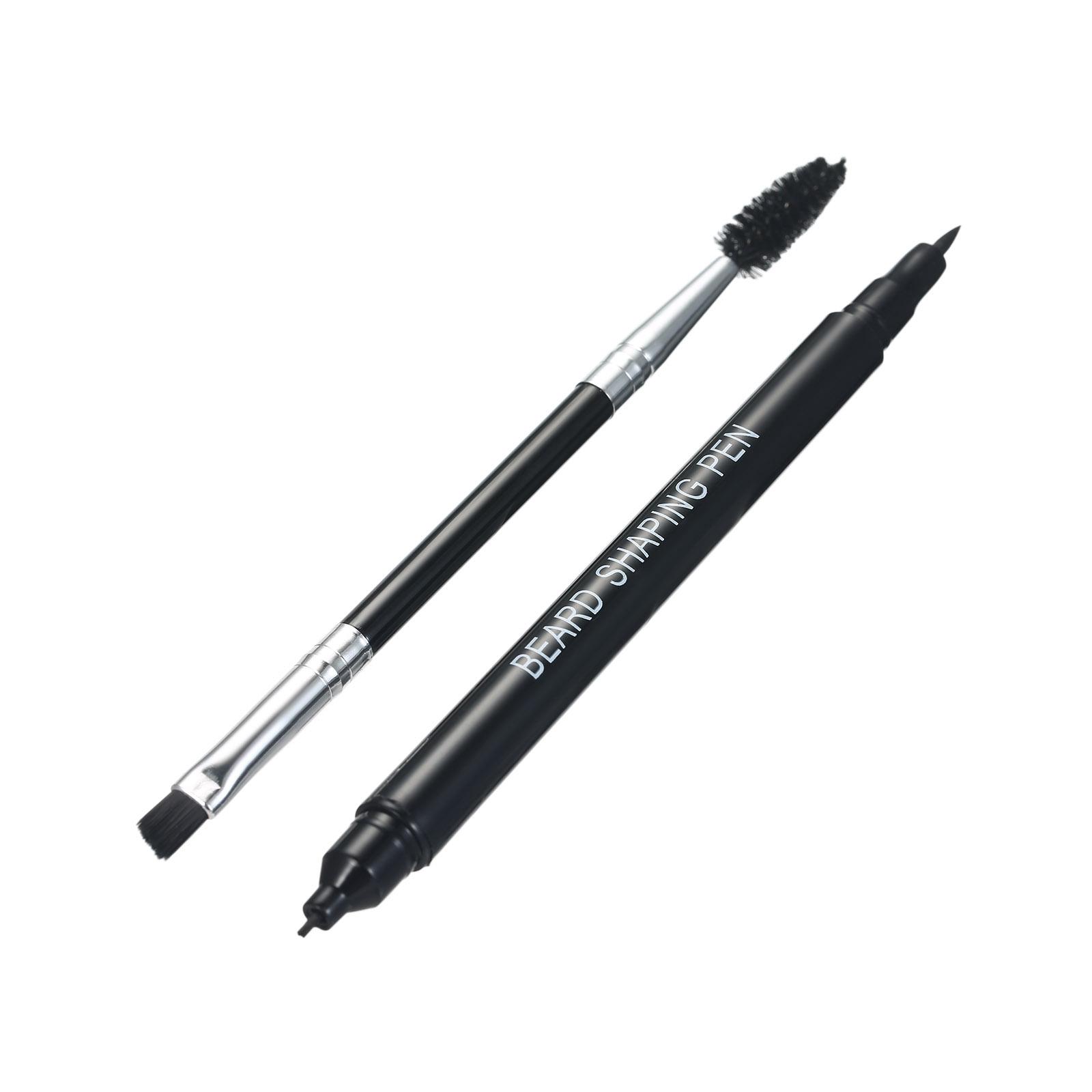Bộ dụng cụ tạo hình râu gồm cây bút râu, bàn chải bôi và dụng cụ định hình râu, sản phẩm chất lượng