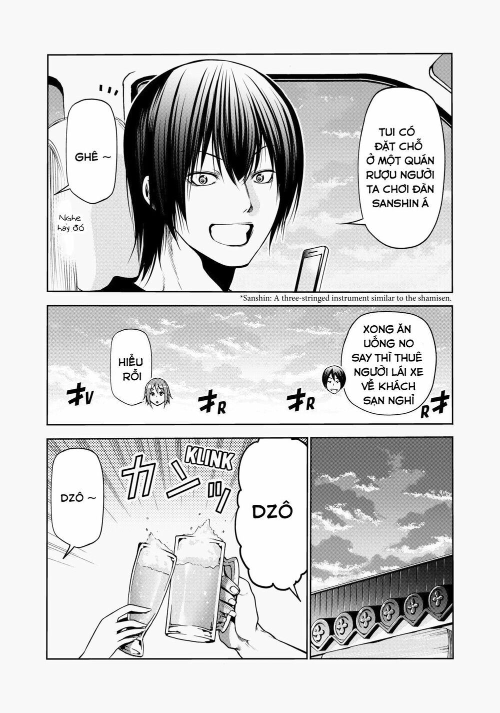 cô gái thích lặn - grand blue chapter 63 23