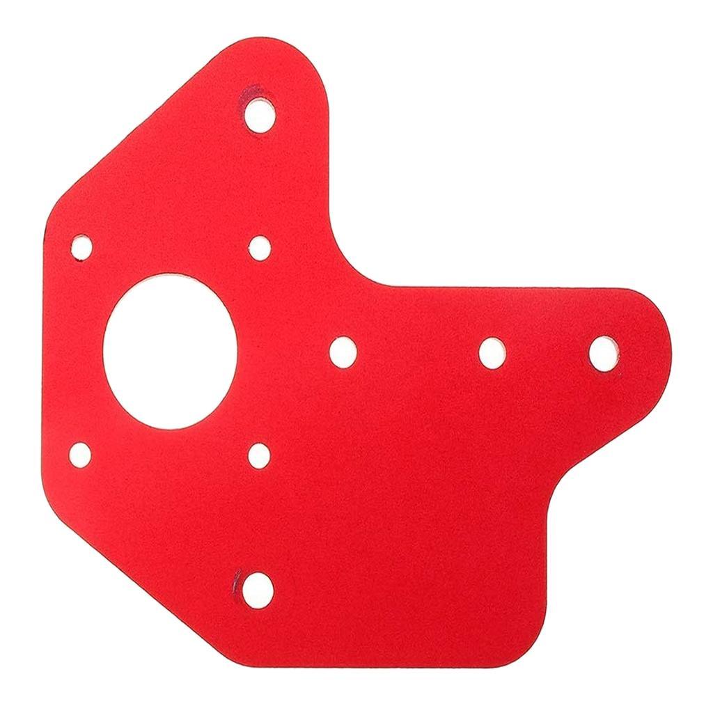 X Motor Front Panel 3.0mm Aluminium Plate For CR-10S Pro 3D Printer Part Red