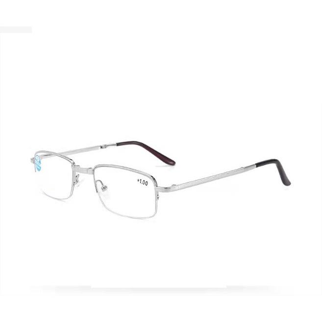 Kính lão thị gập gọn nửa viền cao cấp chống mỏi chống UVanti BLUE KVG10KVT15UNIQUI