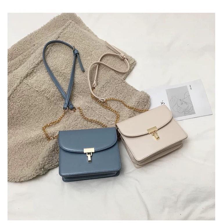 TÚI ĐEO CHÉO MINI ULZZANG T70 THỜI TRANG NỮ DÂY ĐEO CHÉO DẠNG XÍCH PHỤ KIỆN THỜI TRANG