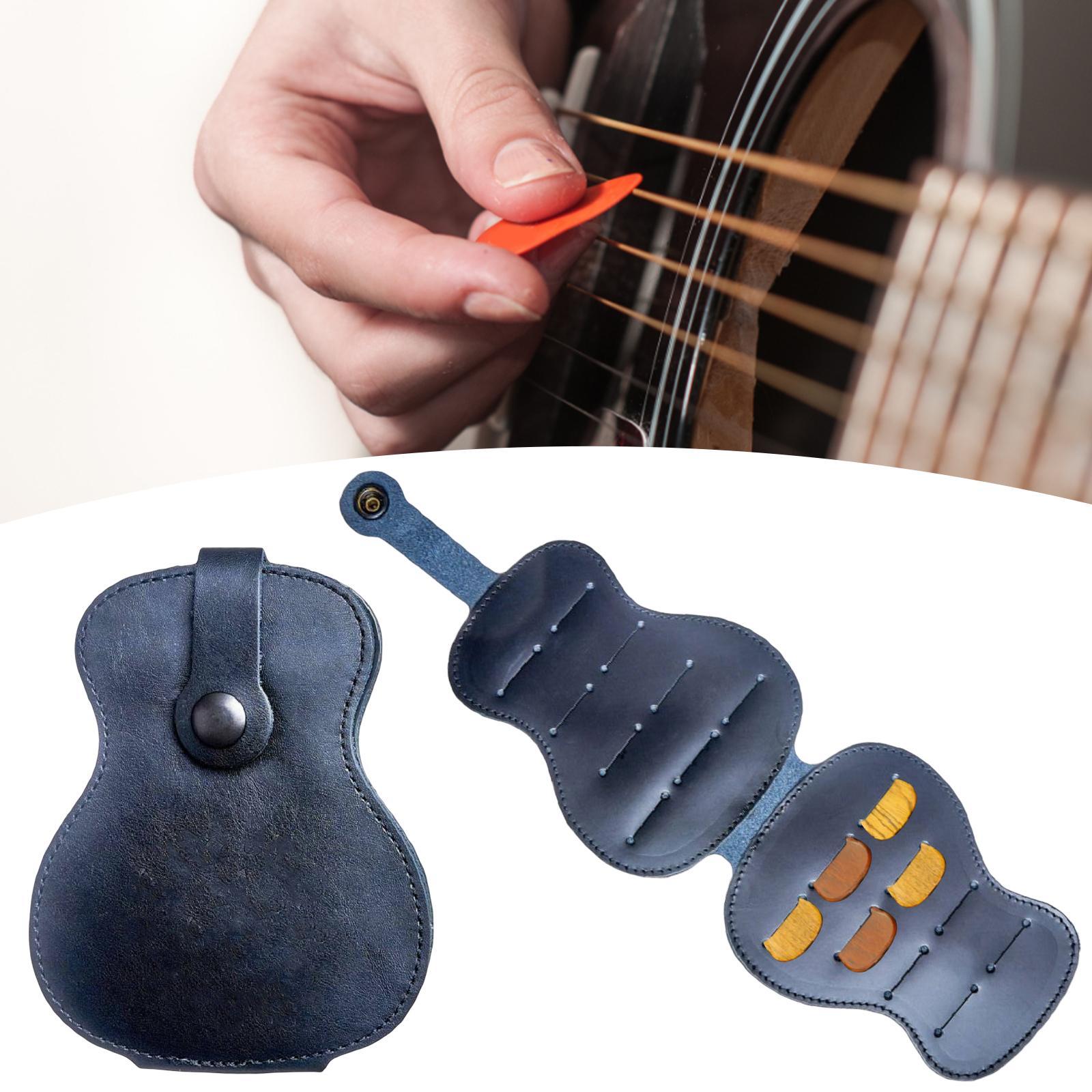 Guitar Pick Holder Case Plectrum Holder Guitar Picks Holder Case for Electric Guitar