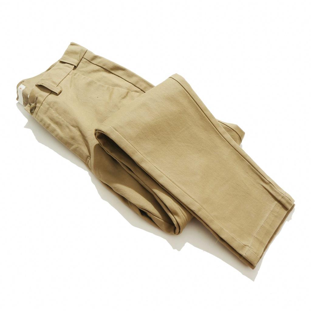 Quần Kaki Dài Nam Màu Be BY COTTON Beige Khaki Chinos