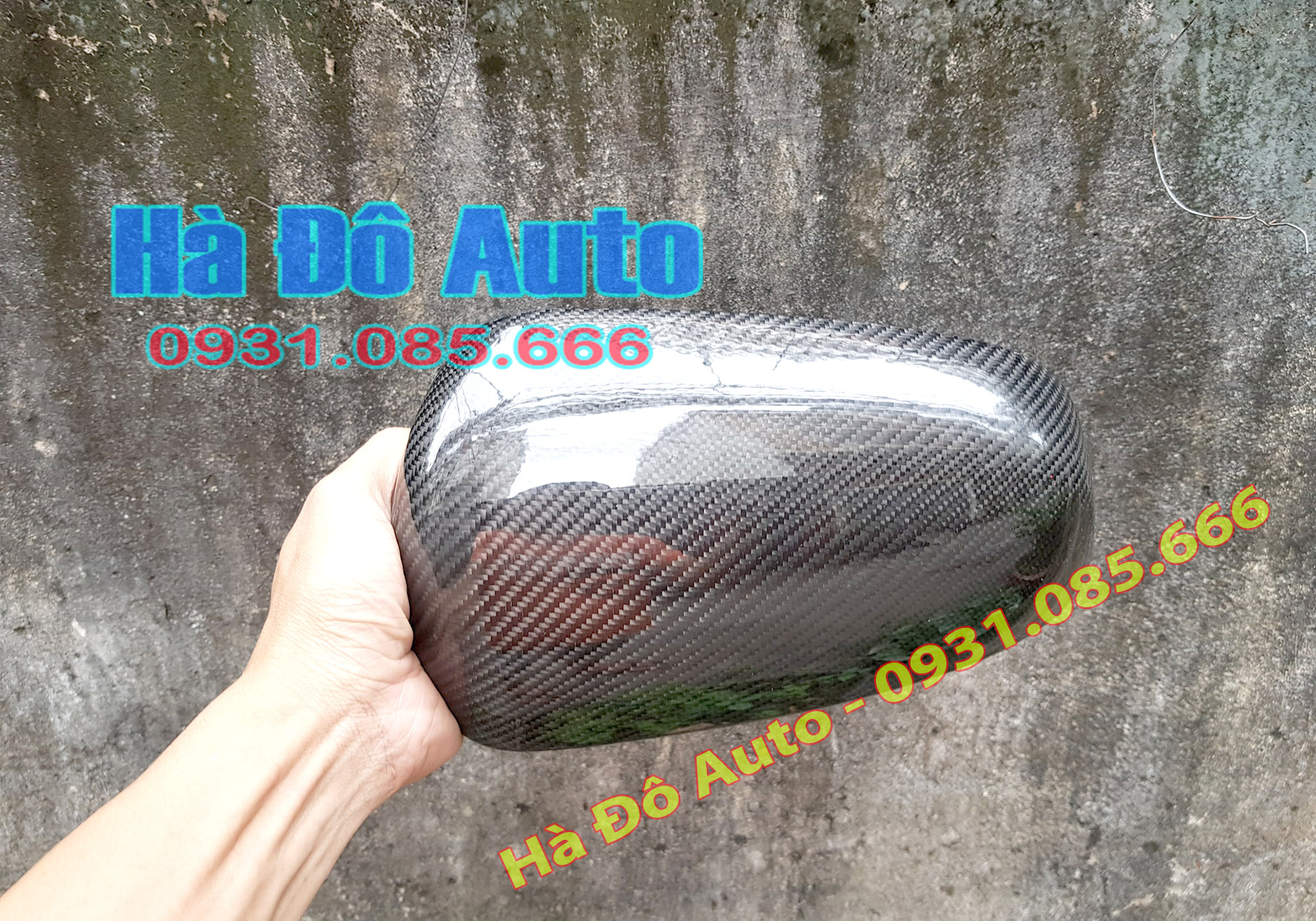 Ốp Gương Carnival Mẫu Vân Cacbon - Bộ Ốp Bảo Vệ Gương Chiếu Hậu Kia Carnival 2021 2022 2023