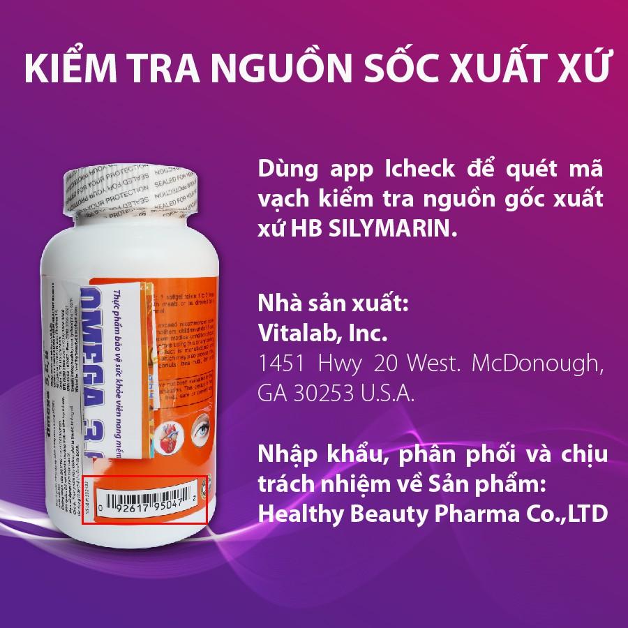Viên Uống Healthy Beauty Omega 3,6,9 Từ Dầu Hạt Lanh
