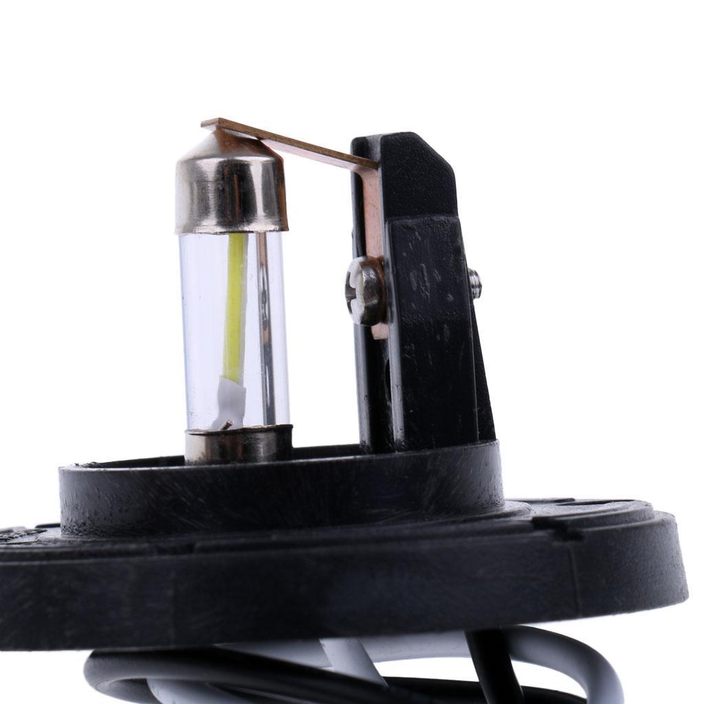 1 Pair Stainless Steel 12V Marine Boat Yacht Light LED Bow Navigation Side Boat Underwater Lights Sailing Signal Light Red & Green