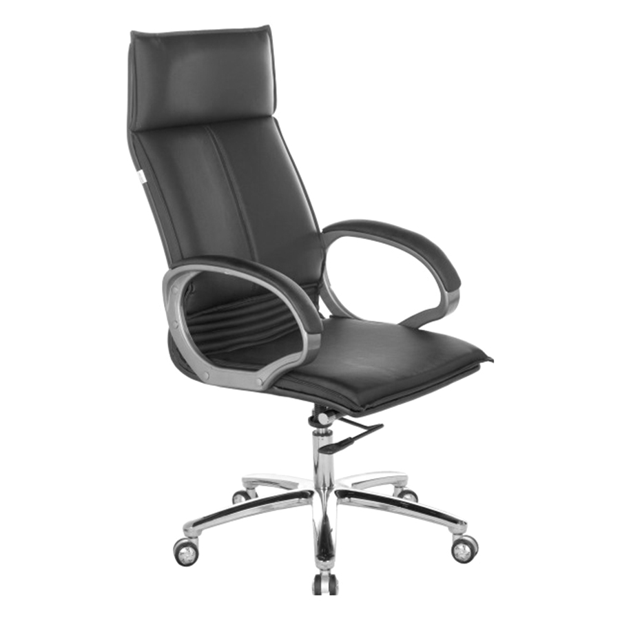 Ghế Giám Đốc 2 Cần Chân Hợp Kim Nhôm Cao Cấp IBIE IB008 - Đen