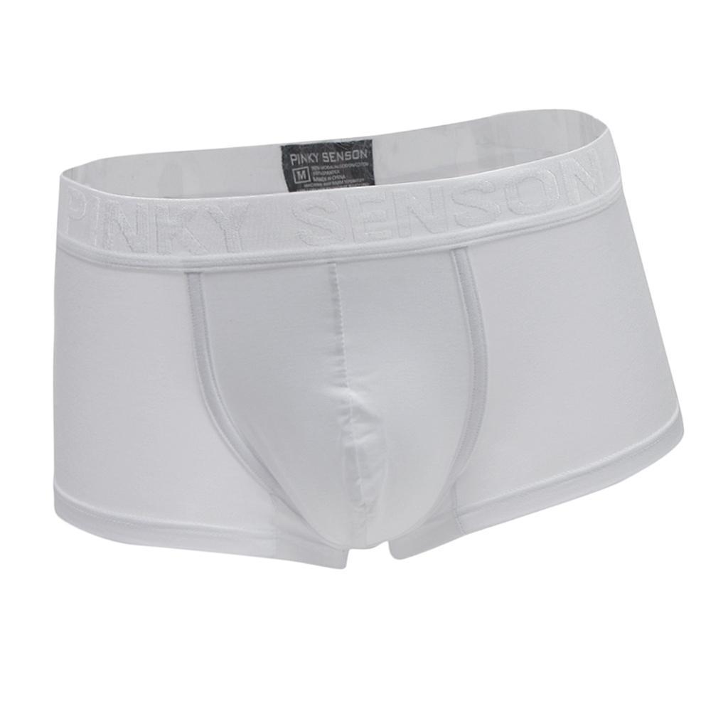 Men's Soft Breathable Stretch Flex Fit Modal Pouch Boxer Briefs Trunks Underwear