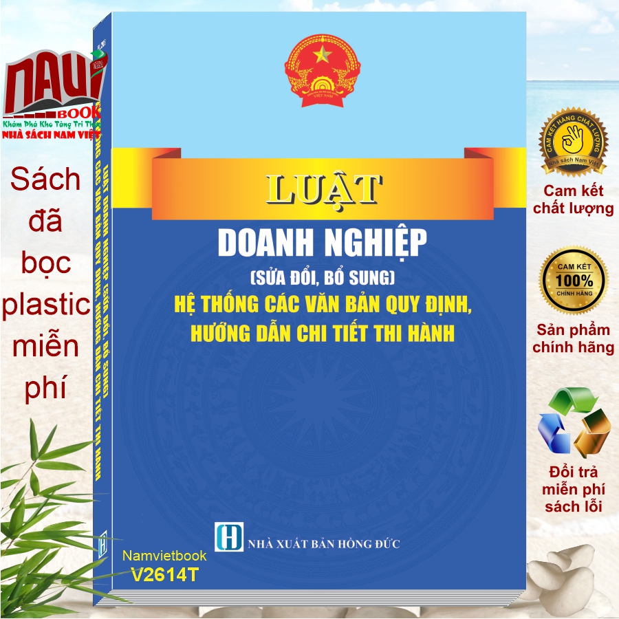 Sách Luật Doanh Nghiệp sửa đổi, bổ sung 2025 – Hệ Thống Các Văn Bản Quy Định, Hướng Dẫn Chi Tiết Thi Hành (V2614T)