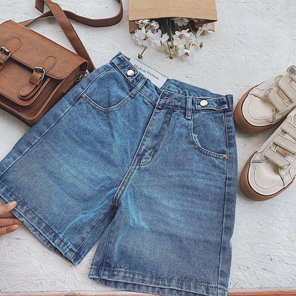 Quần Short jean nữ- quần ngố chất bò trơn mềm xinh xắn (JN3N)