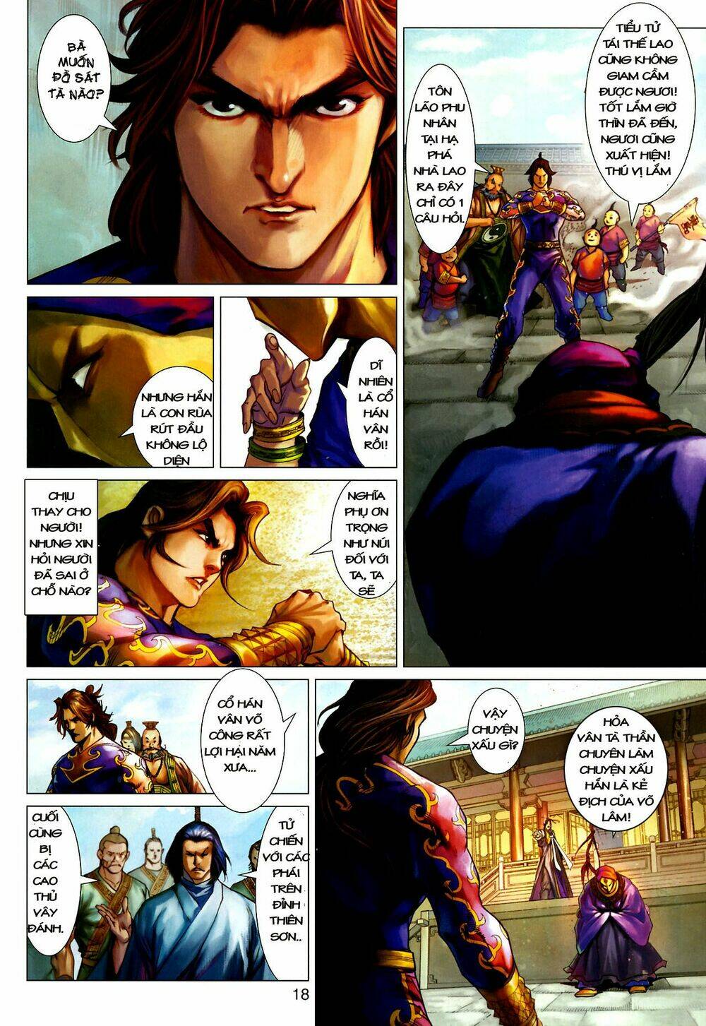 thần chưởng long kiếm phi chapter 13 18