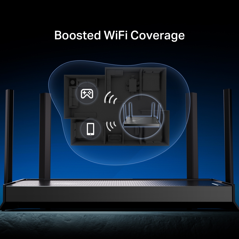 Bộ phát Router WIFI 7 TP-Link Archer BE230 | Chuẩn WIFI 7 băng thông BE3600 / 2 băng tần 2.4 &amp; 5.0 GHz | EasyMesh | Phủ sóng rộng | Bảo hành 2 năm | Hàng Chính Hãng