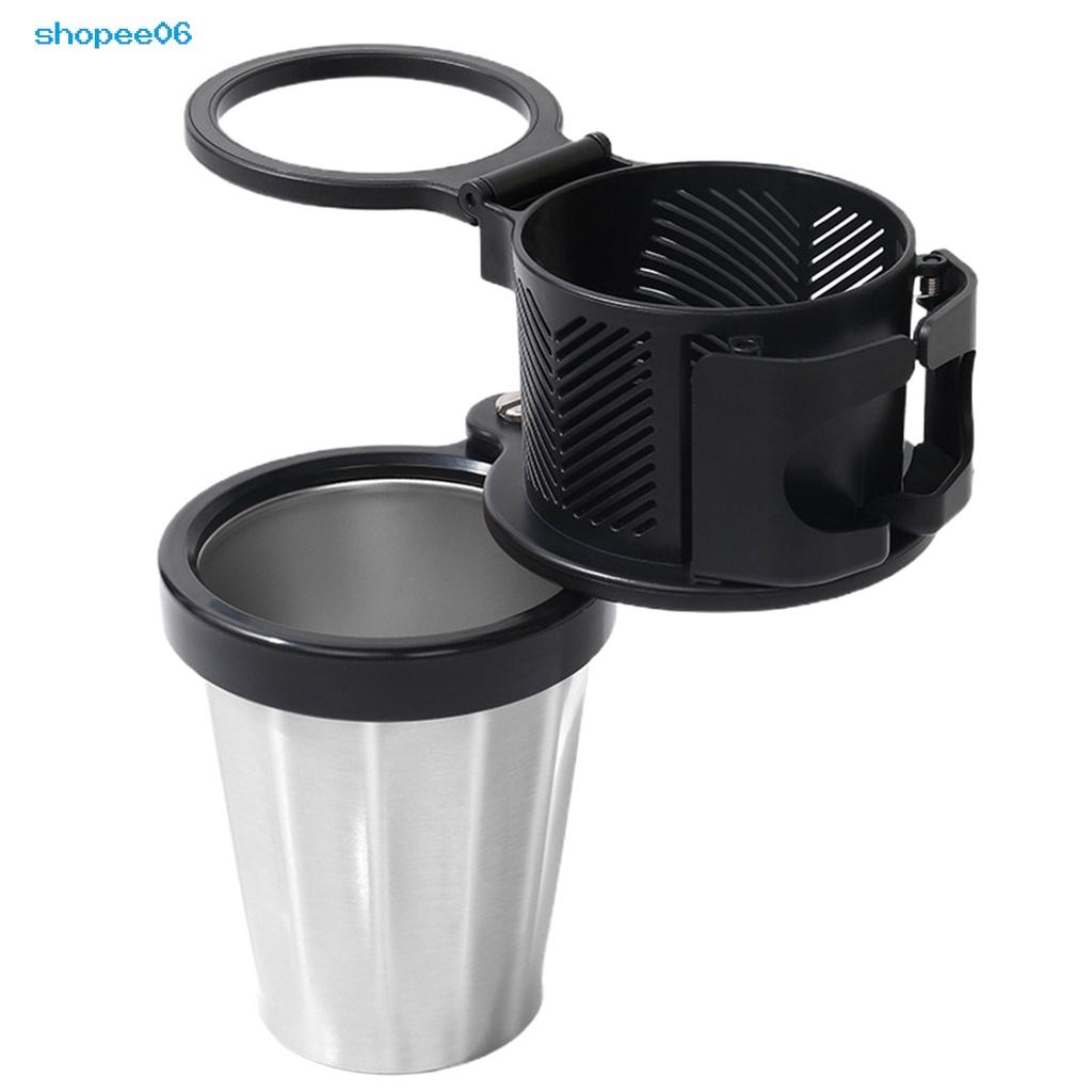 Giá đỡ cốc nước xoay 360 độ chống sốc tiện dụng cho xe hơi