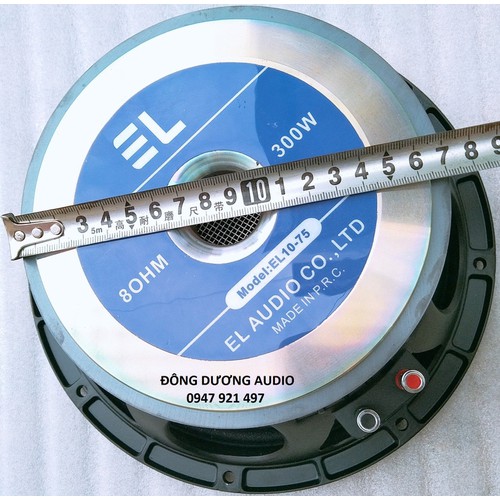 LOA BASS 25 EL TỪ 170 COIL 76MM GÂN VẢI TẨM DẦU MÀNG CHỐNG THẤM - HÀNG NHẬP KHẨU