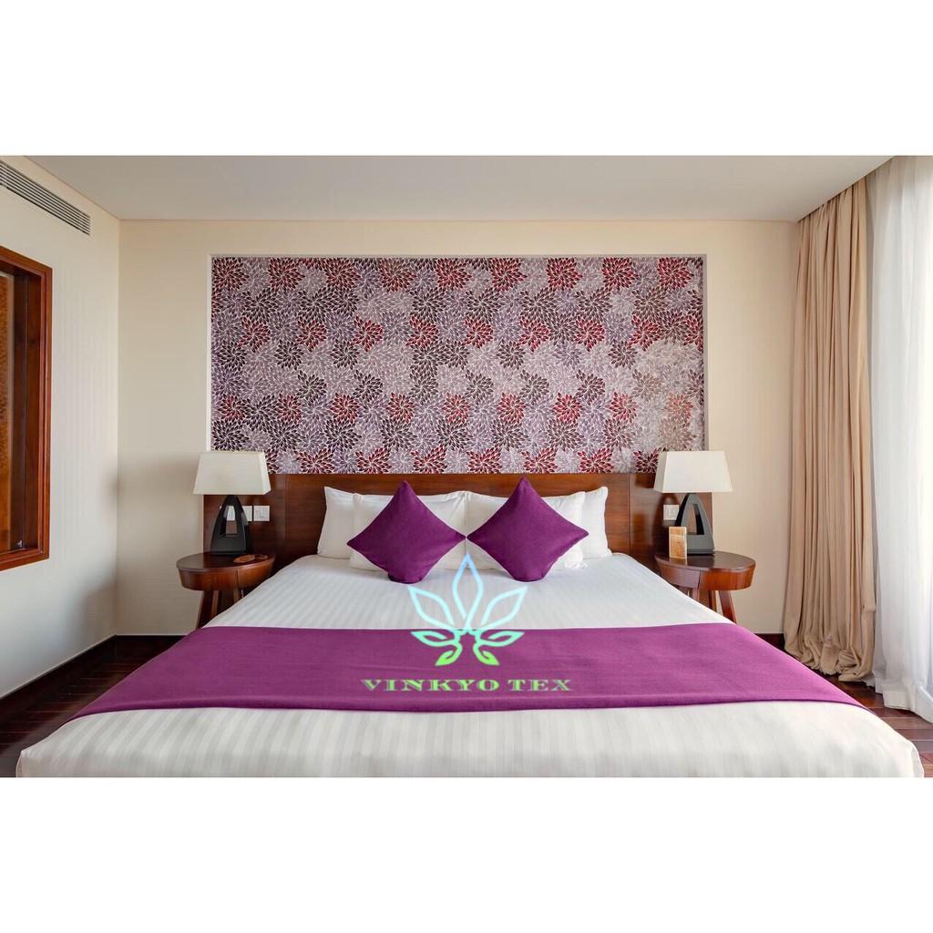 Bộ chăn ga cotton T400 cao cấp nhập khẩu đủ size đủ màu