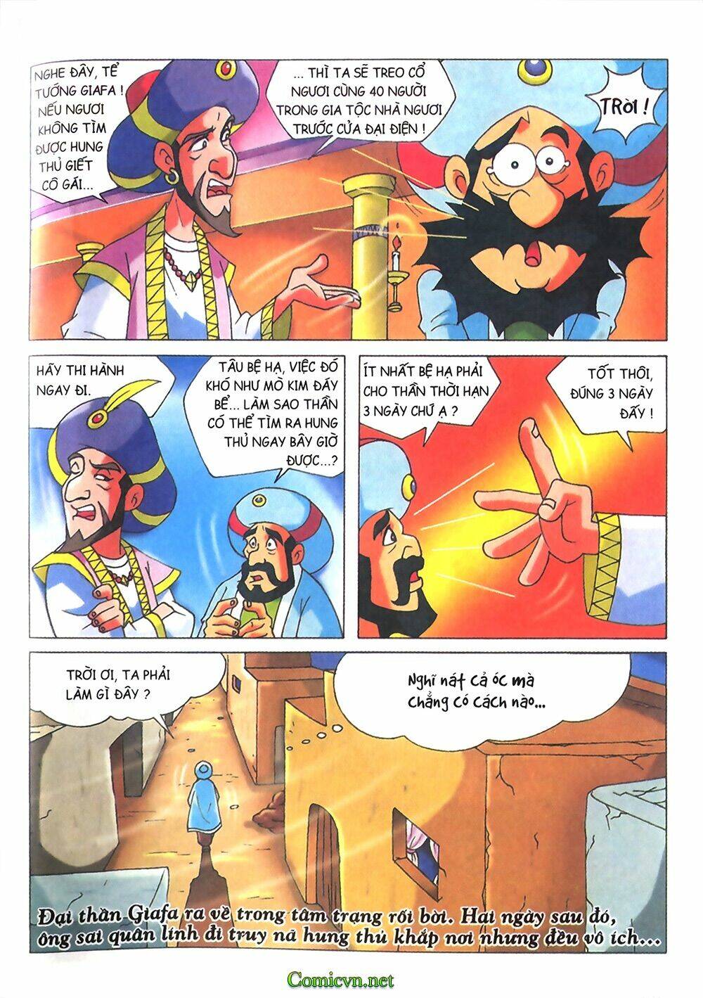 nghìn lẻ một đêm màu chapter 3 4