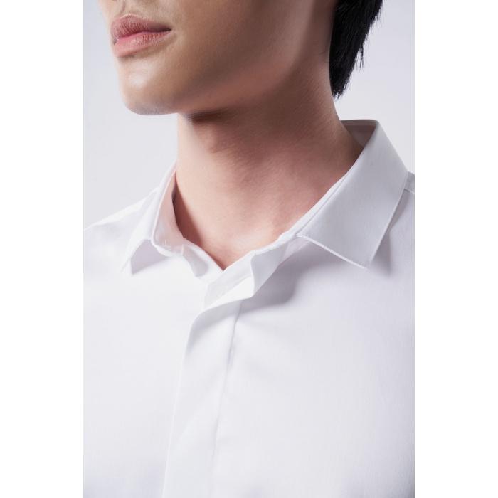 Áo Sơ Mi Nam Tay Dài Trơn Form Fitted - 10F22SHL045 | LASTORE MENSWEAR