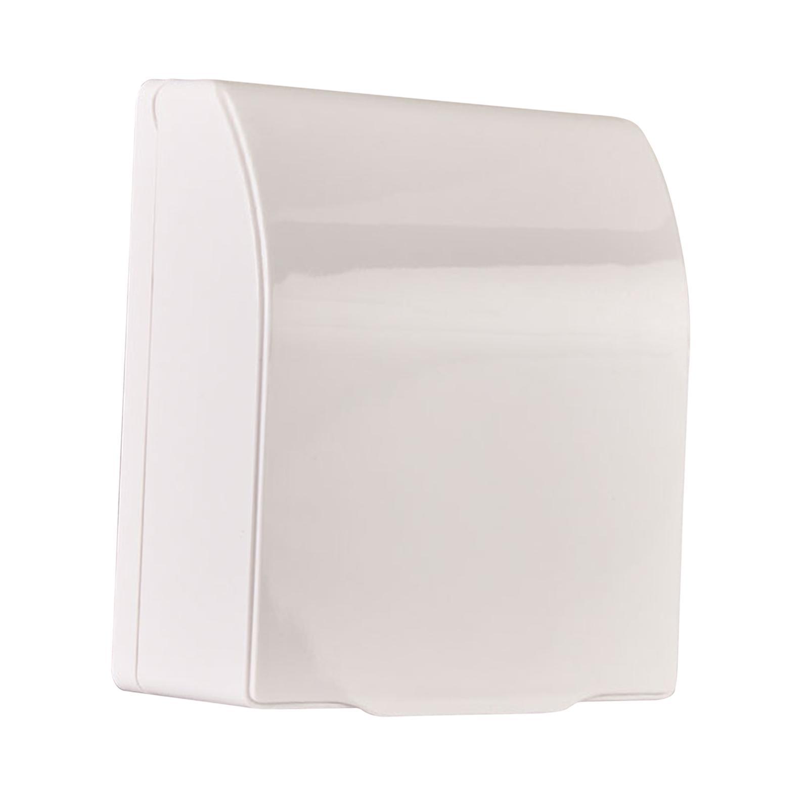 Electric Plug Waterproof Cover Outlet Covers Wall Mounted Sturdy Switch Box Socket Box Durable for Household Kitchen Bathroom Outdoor Hotel