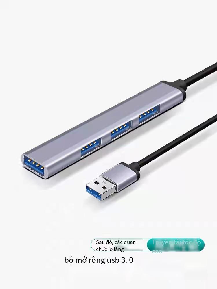 Bộ mở rộng usb3.0 phong cách mới nhất bộ chia typec dock mở rộng máy tính xách tay tốc độ cao usb đa chức năng một kéo bốn