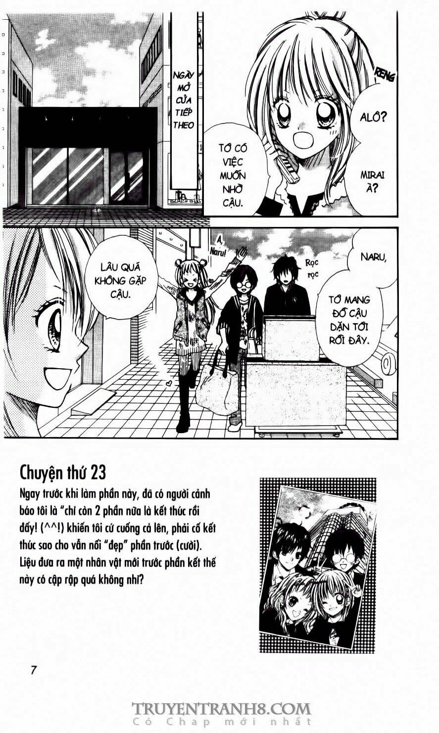 tiệm thời trang, love cotton chapter 32 3