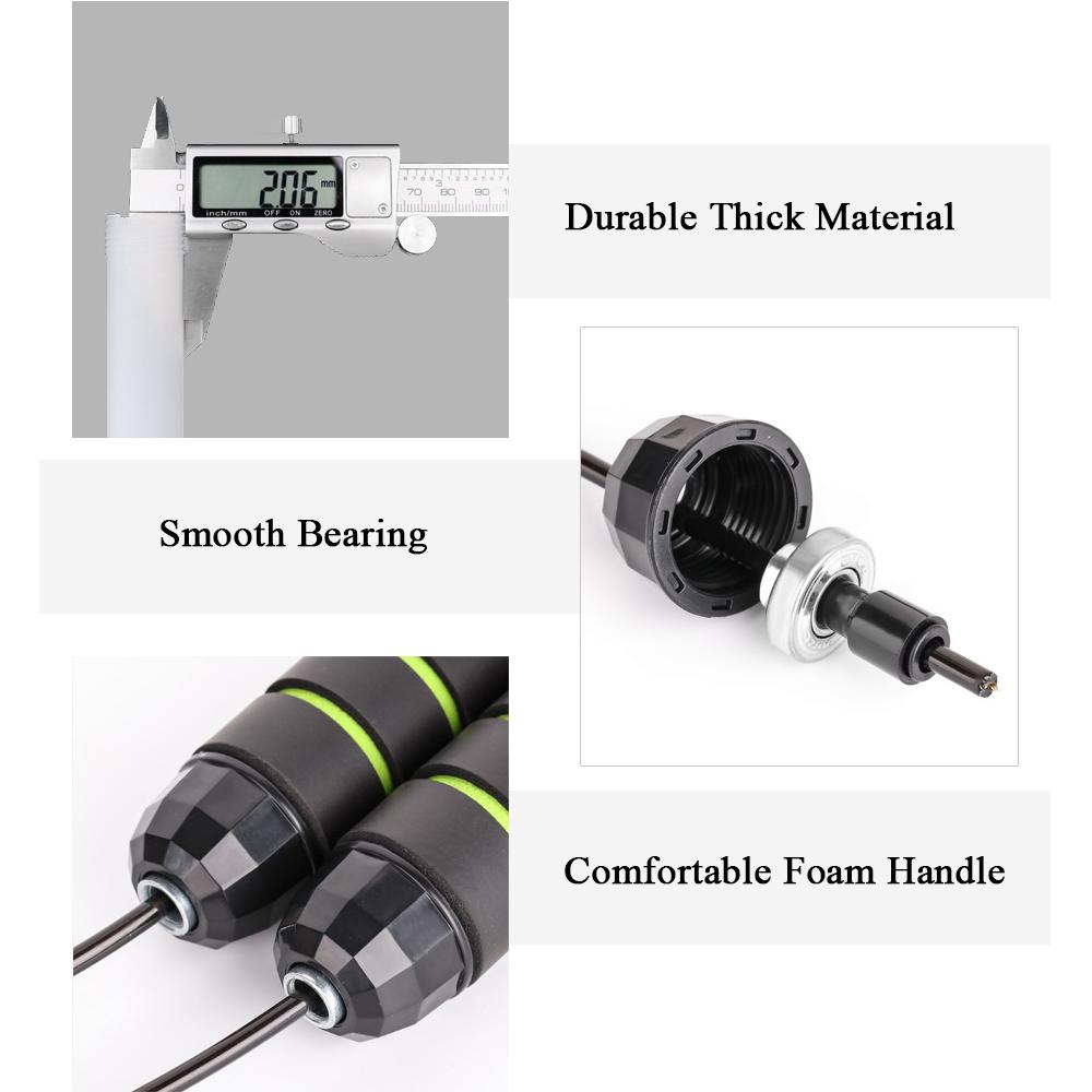 2 cái Dây Nhảy Dây Có Thể Điều Chỉnh