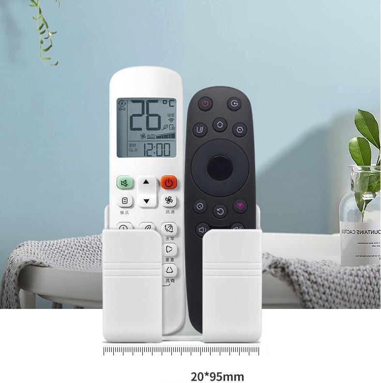 Giá Đỡ Dán Tường Treo Remote Máy Lạnh Đa Năng, Kệ Treo Sạc Điện Thoại, Đầu Dây Điện Tiện Lợi Giúp Không Gian Gọn Gàng - Hàng Chất Lượng