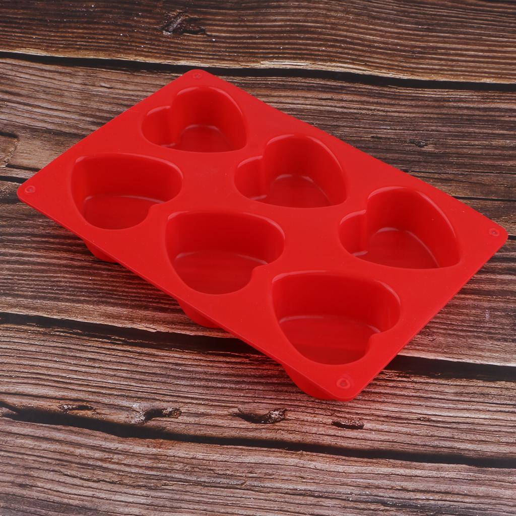 Silicon Wedding Cake Heart Mold Fondant Baking Mould Crafts Resin DIY Molds